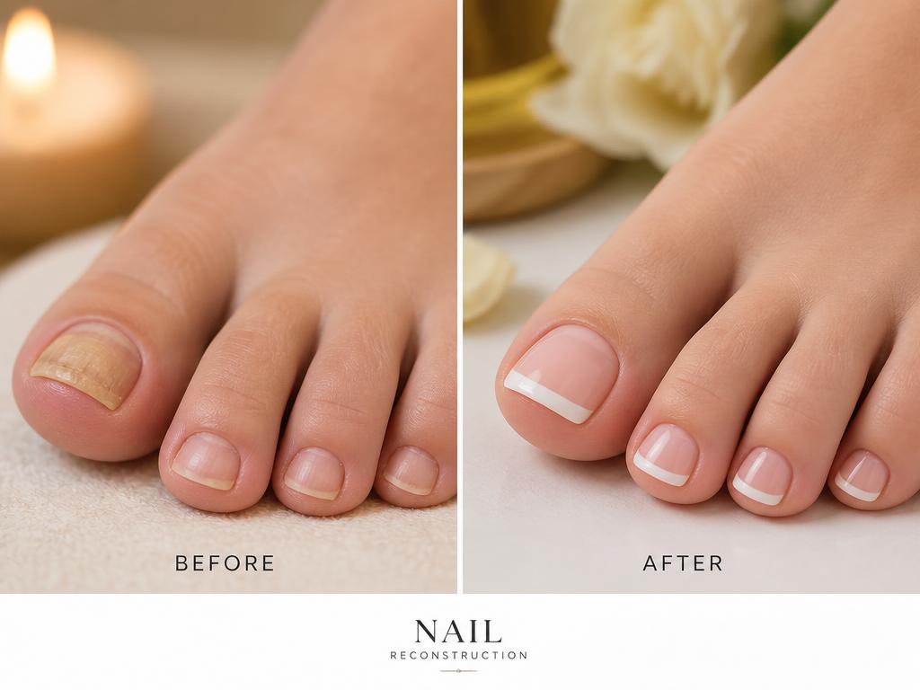 Reconstrução de Unhas dos Pés